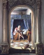 Jan Steen, The toilet